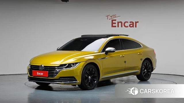 Volkswagen Arteon 2019 Золотой из Кореи