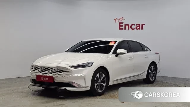 Kia K8 Hybrid 2023 Белый из Кореи