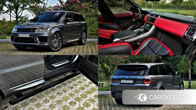 Land Rover Range Rover Sport 2nd Generation 2019 Серый из Кореи