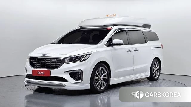 Kia The New Carnival 2018 Белый из Кореи