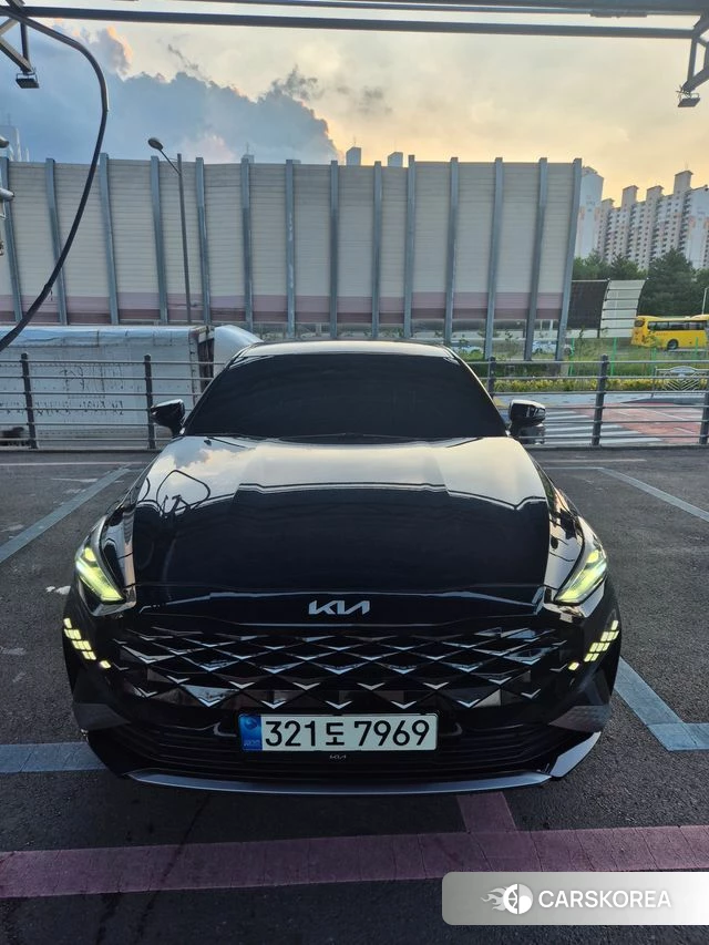 Kia K8 2021 Черный из Кореи