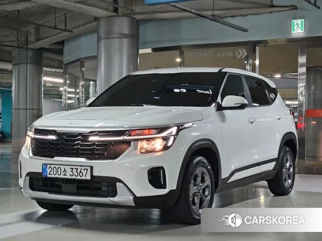 Kia The New Seltos 2024 Жемчужный цвет из Кореи