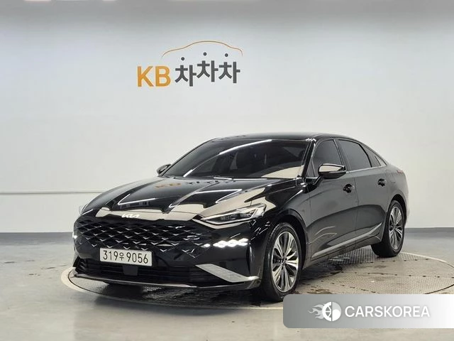 Kia K8 Hybrid 2021 Черный из Кореи