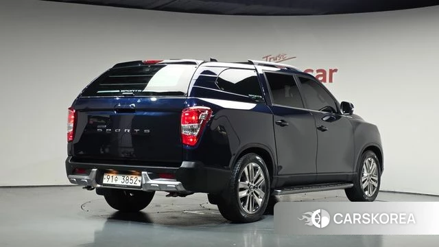 Ssangyong Rexton Sports 2018 Синий из Кореи
