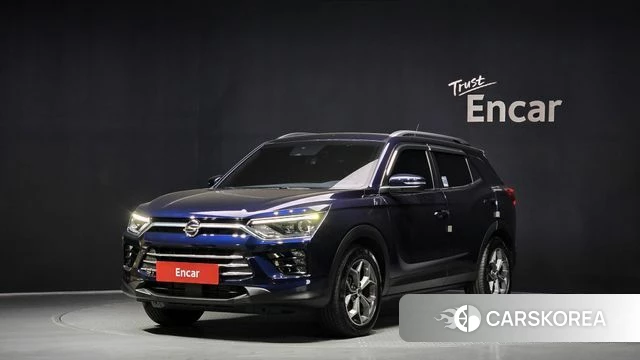 Ssangyong Beautiful Korando 2020 Синий из Кореи