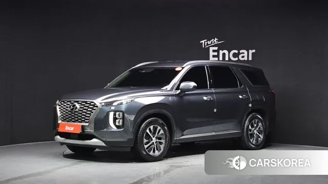 Hyundai Palisade 2021 Серый из Кореи