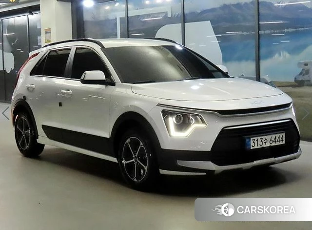 Kia Di Ol Nu Niro 2022 Белый из Кореи