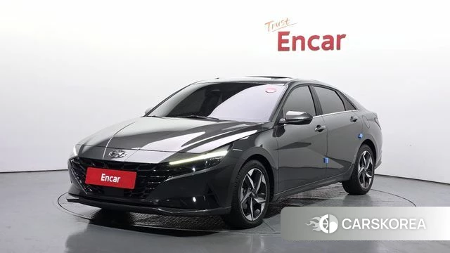Hyundai Avante (CN7) 2022 Серый из Кореи