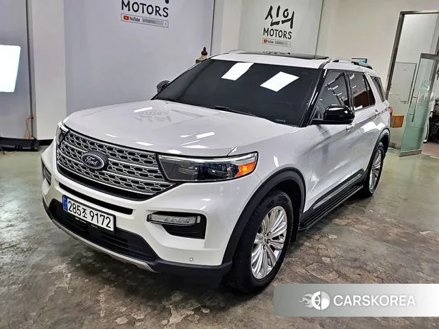 Ford Explorer 6th Generation 2021 Белый из Кореи