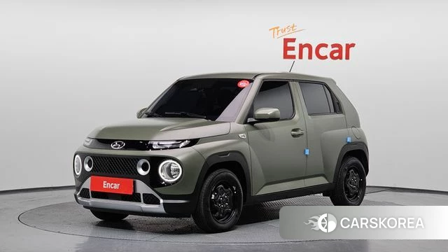 Hyundai Casper 2024 Темно-зеленый из Кореи