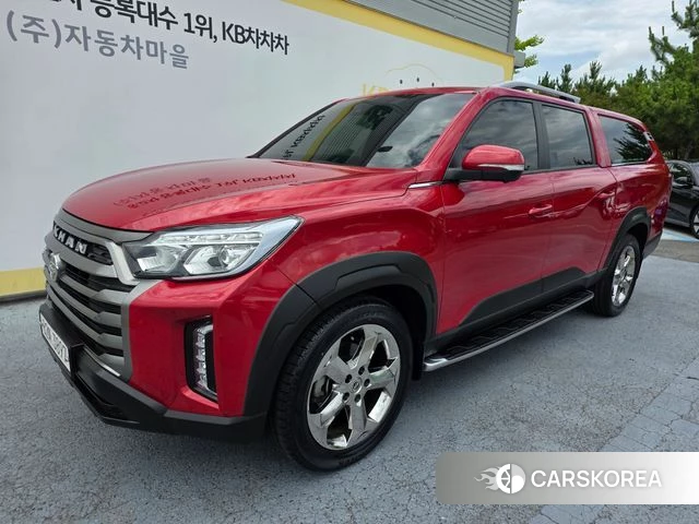Ssangyong The New Rexton Sports Cannes 2021 Красный из Кореи