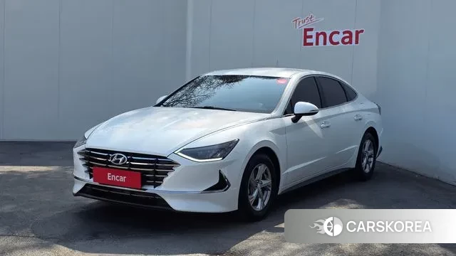 Hyundai Sonata (DN8) 2019 Белый из Кореи