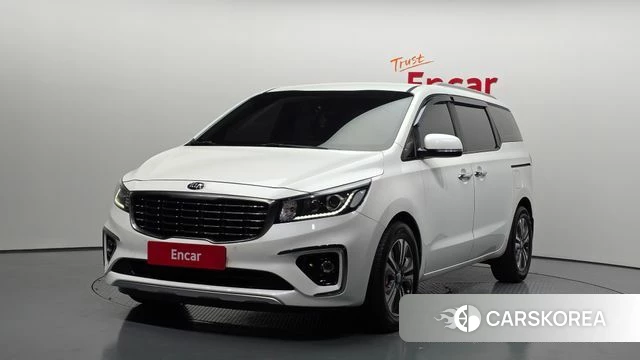 Kia The New Carnival 2019 Белый из Кореи