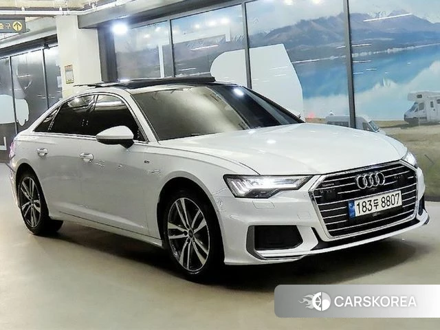 Audi A6 (C8) 2023 Белый из Кореи