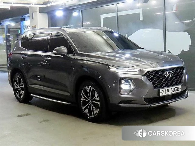 Hyundai Santa Fe TM 2018 Серый из Кореи