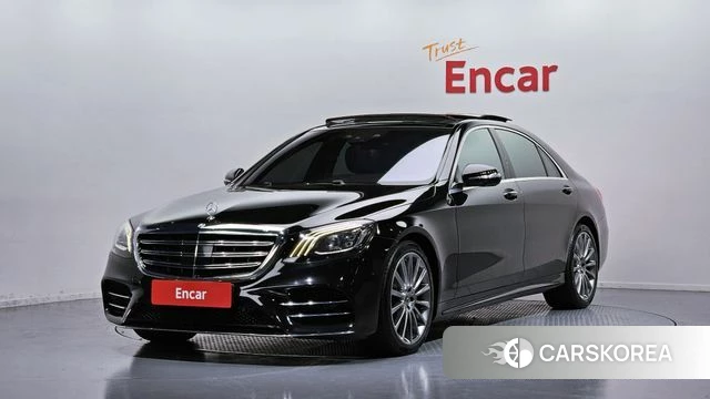 Mercedes-Benz S-Class W222 2018 Черный из Кореи