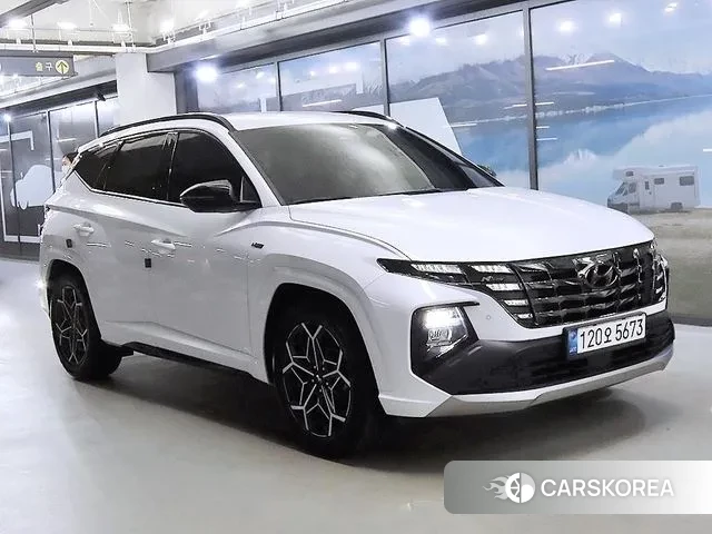 Hyundai Tucson (NX4) 2022 Белый из Кореи