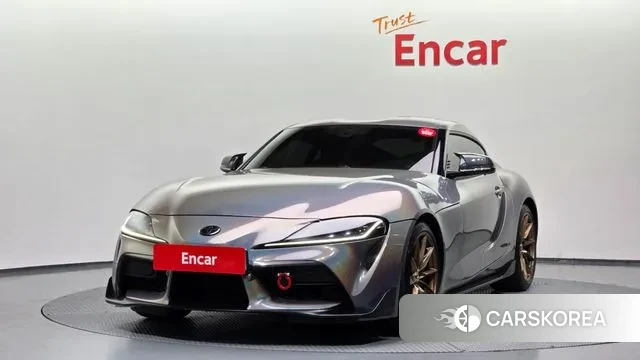 Toyota Supra 5th Generation 2023 Серый из Кореи