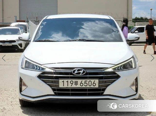 Hyundai The New Avante AD 2019 Белый из Кореи