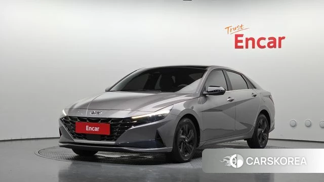 Hyundai Avante (CN7) 2021 Серый из Кореи