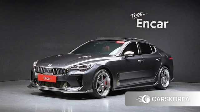 Kia Stinger 2018 Серый из Кореи