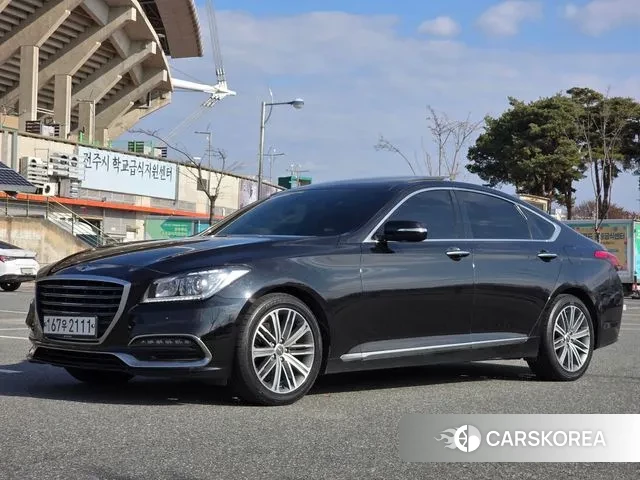 Genesis G80 2018 Черный из Кореи