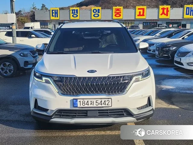Kia Carnival 4th generation 2021 Белый из Кореи