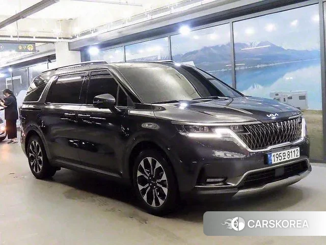 Kia Carnival 4th generation 2022 Серый из Кореи