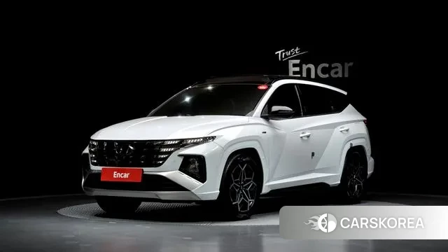 Hyundai Tucson Hybrid (NX4) 2021 Белый из Кореи