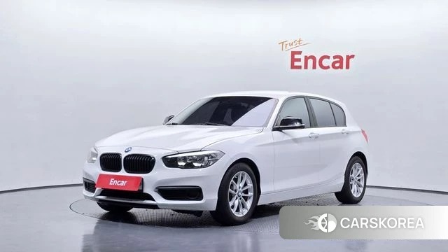 BMW 1 Series (F20) 2018 Белый из Кореи