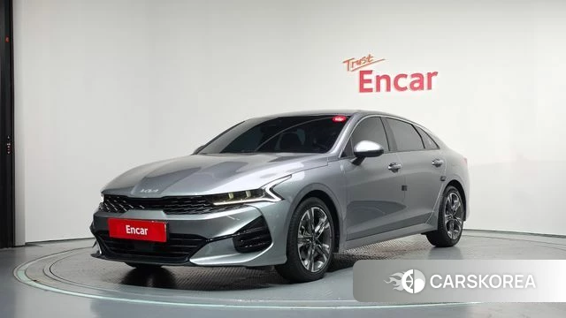 Kia K5 3rd generation 2022 Серебристо-серый из Кореи