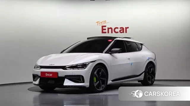 Kia EV6 2023 Белый из Кореи