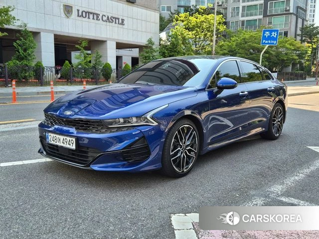 Kia K5 3rd generation 2020 Синий из Кореи