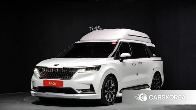 Kia Carnival 4th generation 2021 Белый из Кореи