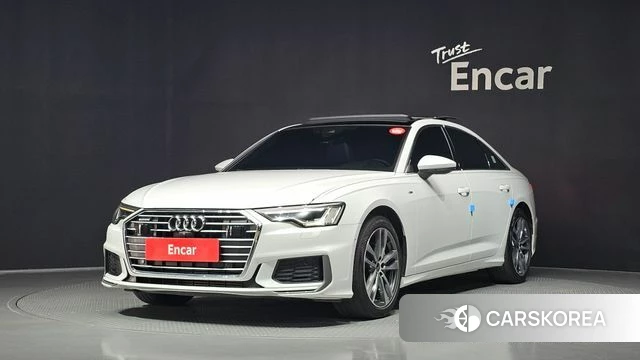 Audi A6 (C8) 2022 Белый из Кореи