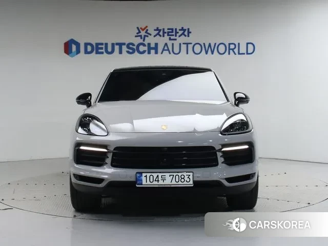 Porsche Cayenne (PO536) 2021 Серый из Кореи