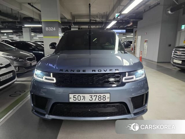 Land Rover Range Rover Sport 2nd Generation 2018 Синий из Кореи