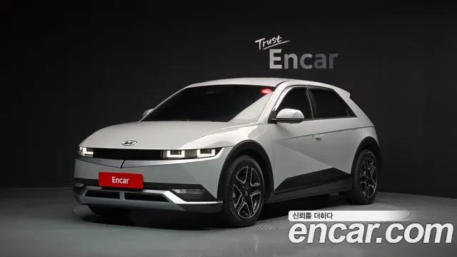Hyundai Ionic 5 2022 Серебристо-серый из Кореи