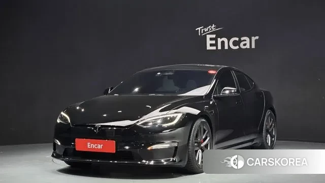 Tesla Model S 2023 Черный из Кореи
