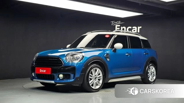 Mini Cooper Countryman 2018 Синий из Кореи