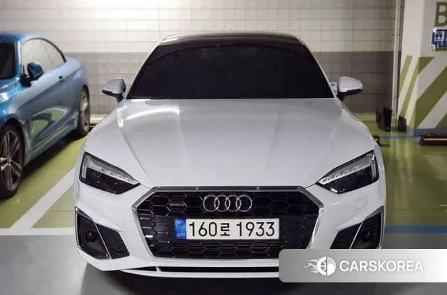Audi A5 (F5) 2020 Белый из Кореи