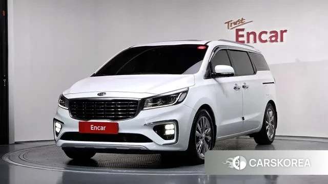Kia The New Carnival 2019 Белый из Кореи