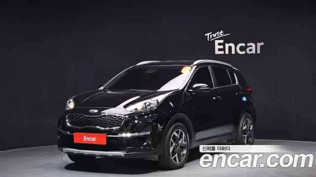 Kia Sportage The Bold 2021 Черный из Кореи