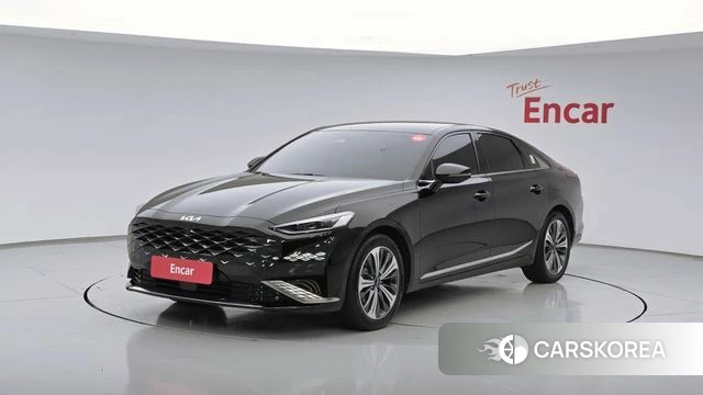 Kia K8 Hybrid 2021 Черный из Кореи