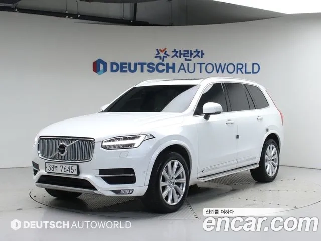 Volvo XC90 second Generation 2019 Белый из Кореи