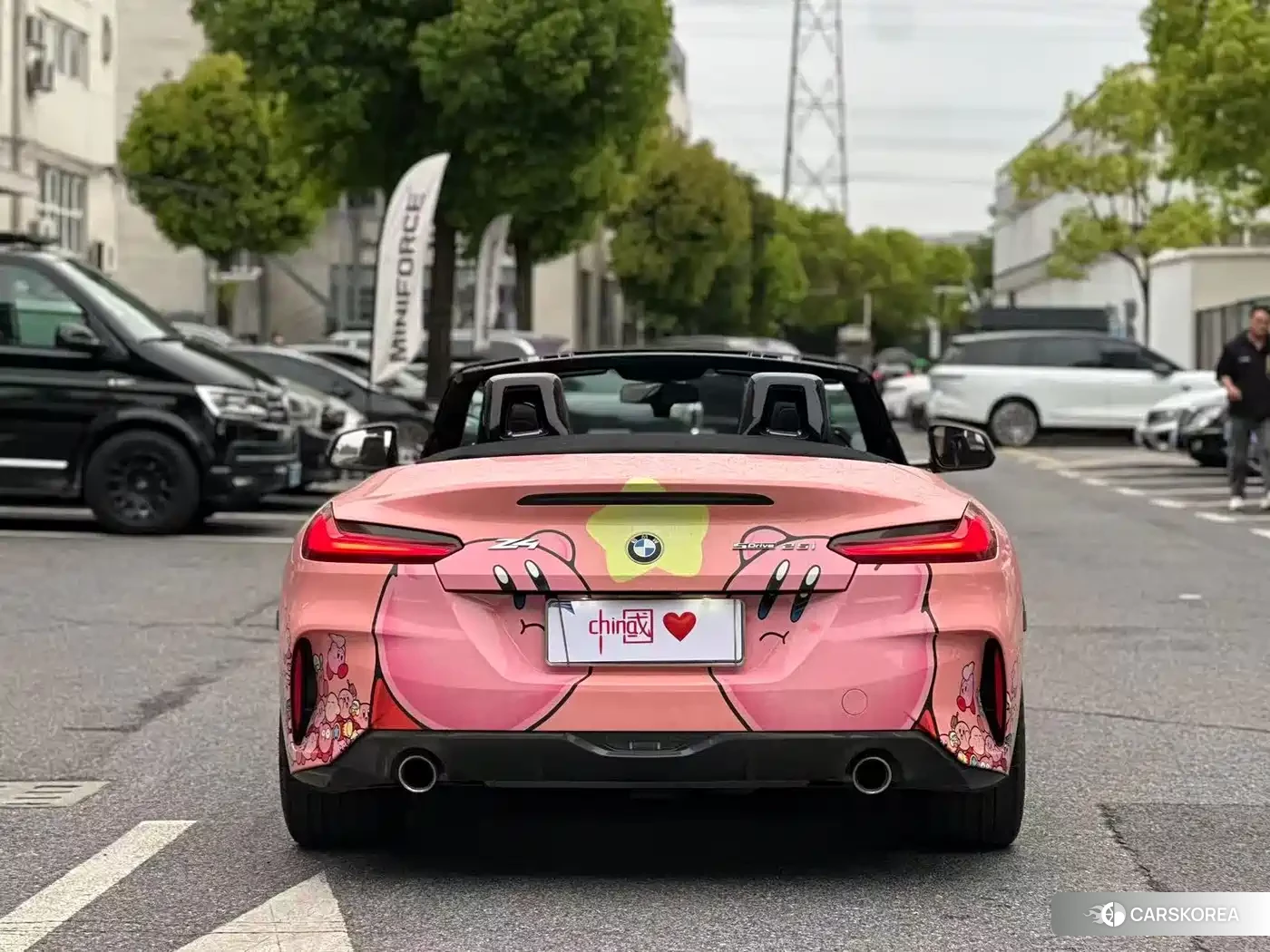 BMW Z4 2024 Red/purple из Китая