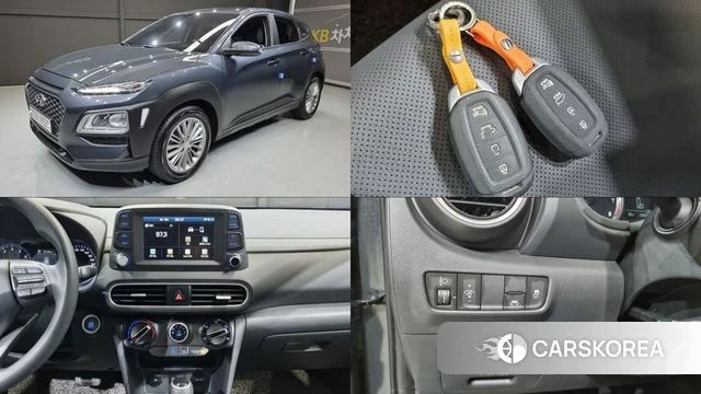 Hyundai Kona 2020 Серый из Кореи
