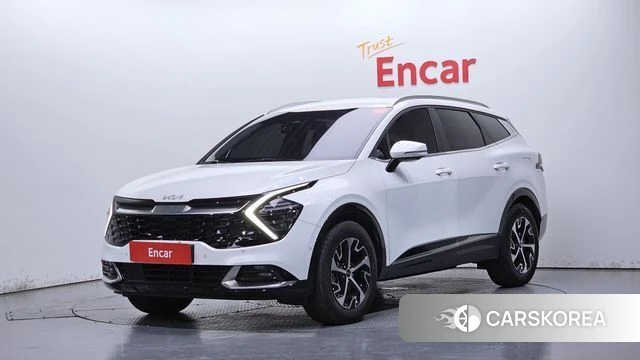 Kia Sportage 5th Generation Hybrid 2023 Белый из Кореи