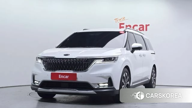 Kia Carnival 4th generation 2021 Белый из Кореи