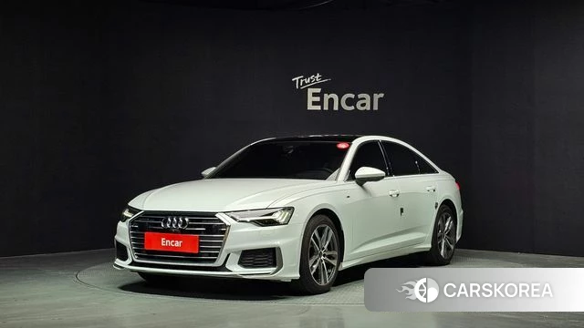 Audi A6 (C8) 2023 Белый из Кореи